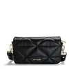 A black quilted handbag with gold hardware, shown against a white background. Produktbild-Vorschau