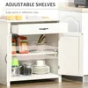 HOMCOM Buffet-Küchen-Sideboard für Wohnzimmer mit 1 Produktbild-Vorschau 5
