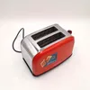 A red and silver toaster is shown against a white background. Produktbild-Vorschau