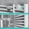 doporro Design Badheizung 180x60cm Weiß Röhrenheizkörper Produktbild-Vorschau 2