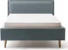 Doppelbett Estee 140x200 - blau/eiche Produktbild-Vorschau 1