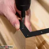 KOTARBAU® Sada 4 plochých úhelníků 120x120x24 mm Plochá Náhled obrázku produktu 5