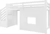 Flieks Etagenbett 90x200cm mit Rausfallschutz, Kinderbett Produktbild-Vorschau 10