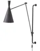 BELIANI Nástěnná lampa černá ocel 1 světlo osvětlení Náhled obrázku produktu 6