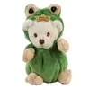 BARBARA BUKOWSKI Verwandlungsbär Teddy FROSCH grün Ziggy 15 Produktbild-Vorschau 4