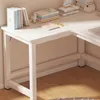Rohový Herní Počítačový Stůl Velký Moderní Bílý Loft 120 Cm Náhled obrázku produktu 4