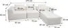 L-Sofa MCW-O54, Lounge-Couch mit Ottomane, erweiterbar Produktbild-Vorschau 6
