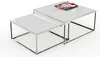 2er Set Design Couchtisch MENTO weiss hochglanz 60cm Produktbild-Vorschau 4
