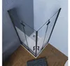 AICA Eckeinstieg 100x76x195cm 6mm ESG Milchglas NANO Produktbild-Vorschau 2