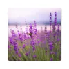 MuchoWow® Mauspad Mousepad Lavendel mit Biene 30x30 cm - Produktbild-Vorschau 1