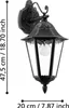 EGLO Außen-Wandlampe Navedo, 1 flammige Außenleuchte, Produktbild-Vorschau 3
