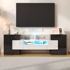 Merax szafka pod TV wysoki połysk (1-częściowa) z Podgląd zdjęcia produktu 4
