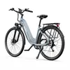 A light gray electric bicycle is shown against a white background. Produktbild-Vorschau