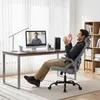 Chaise de bureau YARDIN, grise, ergonomique, avec Voir les images du produit 10