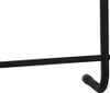 Bathroom Solutions Tür-Handtuchhalter Metall Schwarz Produktbild-Vorschau 5