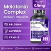Melatonin Vitastrong Komplex, 365 Mikro-Tabletten, Produktbild-Vorschau 3