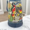 Bierkrug mit Deckel 0,7L – Klassischer Steinkrug mit Produktbild-Vorschau 4