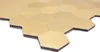 Mosaikfliese Selbstklebende Mosaike hexagonal metall gold Produktbild-Vorschau 3