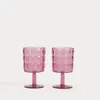 HOMLA Satz APPED rosa Stielgläser, 340 ml, 2er-Set Produktbild-Vorschau 1