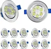 JOIEYOU LED Einbaustrahler 230V Flach 3W 20Stück LED Spot Produktbild-Vorschau 1