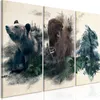Vlies Leinwandbild - Nature's Womb (3 Parts) 120x80 cm Produktbild-Vorschau 1