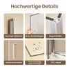 EMKE Duschkabine 80x80cm Eckeinstieg mit 2 Pendeltür Produktbild-Vorschau 7