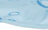 A close-up of a light blue cooling mat with a bubble pattern. Produktbild-Vorschau