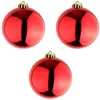 3 palline natalizie extra large, rosse, diametro 20 cm Anteprima dell’immagine prodotto 1