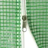 Gewächshaus mit Stahlrahmen Grün 4 m² 2x2x2 m Produktbild-Vorschau 7