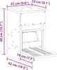 vidaXL Hühnertretfeeder Olive Grün 25 x 42 x 40 cm Produktbild-Vorschau 8