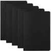 Notizbuch A5 liniert, 5 Stück schwarze Kraft Cover Produktbild-Vorschau 1