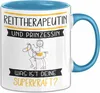 Reittherapeutin Und Prinzessin Tasse Geschenk Für Eine Produktbild-Vorschau 1