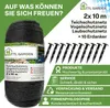 TTL GARDEN Teichnetz 2x10m schwarz 30g/m² Vogelschutznetz Produktbild-Vorschau 9