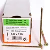 Spanplattenschrauben mit Senkkopf 6,0 x 130 - 100 Stk., Produktbild-Vorschau 2