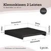 Lycce Bankauflage Klemmkissen 2 Leisten, Sitzkissen Produktbild-Vorschau 1