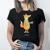 Mr. & Mrs. Panda Tshirt Fuchs Keks - Schwarz - Geschenk, Produktbild-Vorschau 3