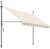 tectake® Klemmmarkise mit Handkurbel einfache Montage Produktbild-Vorschau 1