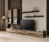 Originální obývací stěna BRYCE - ořech sattin / touchwood Náhled obrázku produktu 6