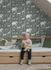 ESTAhome tapety džungle zvířata šedozelená 53 cm x 10,05 m Náhled obrázku produktu 5