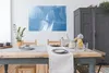 MuchoWow® Poster Acrylfarbe - Blau - Design 120x80 cm - Produktbild-Vorschau 3