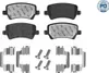 MEYLE 025 244 9618/PD Bremsbeläge Hinten für VOLVO XC60 Produktbild-Vorschau 2