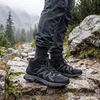 Herren Trekkingschuhe High Top Wasserdicht Wanderschuhe Produktbild-Vorschau 7