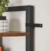 VASAGLE rohový regál s 5 policemi, 150 x 30 x 30 cm, regál Náhled obrázku produktu 6