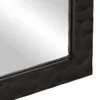 vidaXL Badspiegel Schwarz 50x70x2,5 cm Massivholz Mango und Produktbild-Vorschau 6
