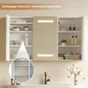 INONEFT Spiegelschrank mit LED Beleuchtung und Steckdose, Produktbild-Vorschau 3