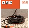 BLACK+DECKER Tuyau d'arrosage avec raccords Set 5 pièces 25 Voir les images du produit 5