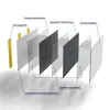 DEQORI Küchenrückwand Glas 60x40 cm 'Dunkelgrau' Produktbild-Vorschau 7