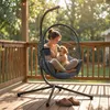 Sweiko Outdoor Hängesessel Hängesessel, inkl. Polster, Produktbild-Vorschau 10