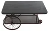 Couchtisch HWC-Q69, Beistelltisch Sofatisch, Reifen Produktbild-Vorschau 4