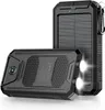 Two black solar power banks are shown, one in the foreground and one in the background. Produktbild-Vorschau